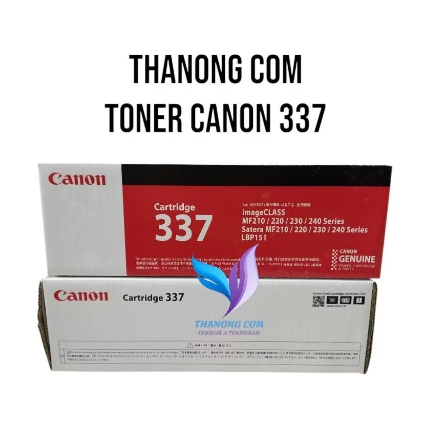 Toner canon 337 BARU BERSEGEL MF210 MF211 MF212 MF235