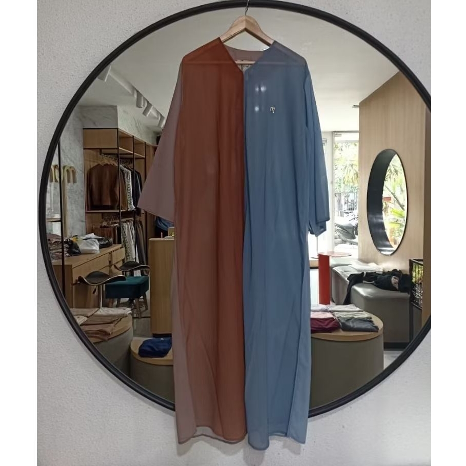 Monel Zeluna Abaya/Dress/Gamis/Terusan Coral By Monel_Chavians