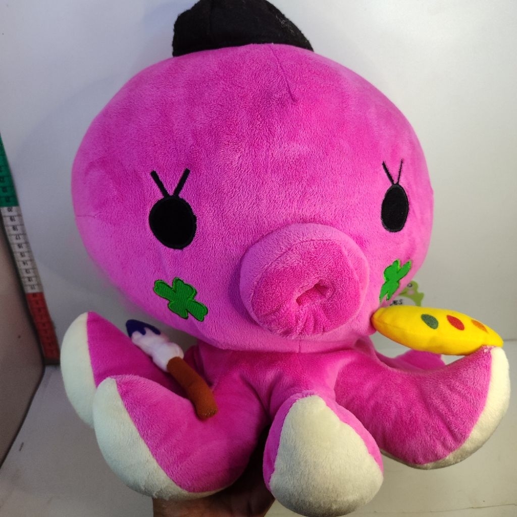 boneka gurita octopus painting uk jumbo size