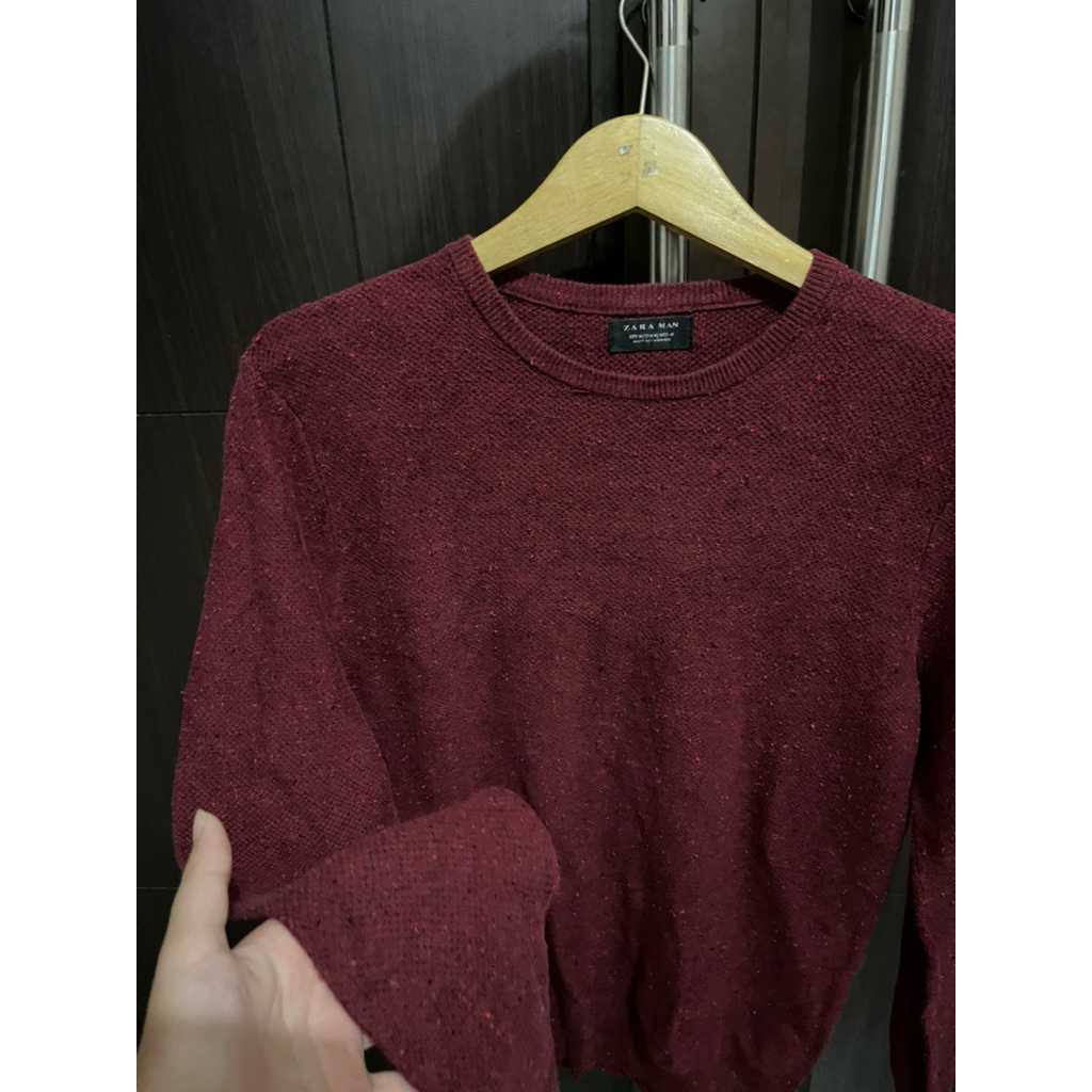 zara man sweater