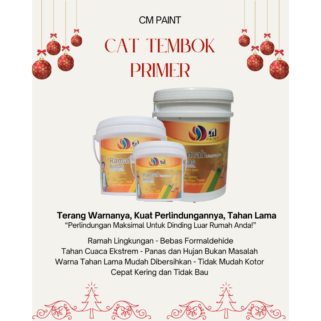 CM Paint Cat Dinding (PRIMER) 5KG