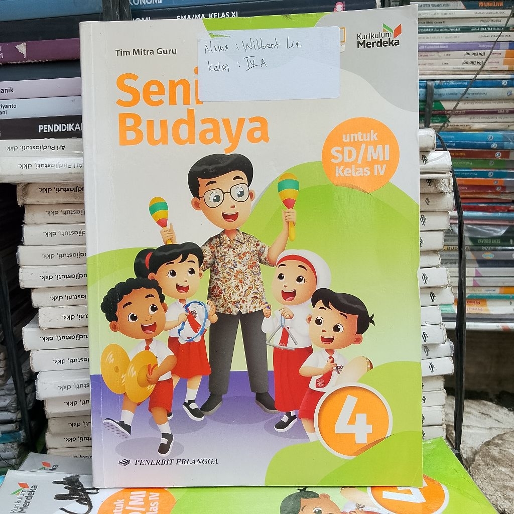 Buku Seni Budaya Kelas 4 SD Kurikulum Merdeka