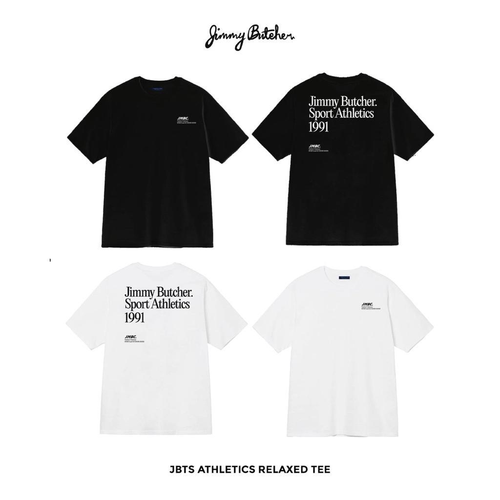JIMMY BUTCHER - Athletics Relaxed Black / White