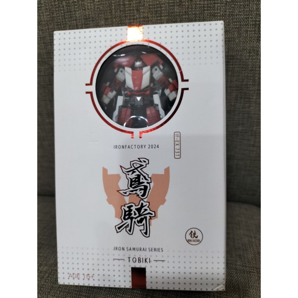 Iron factory if ex 73T Tobiki Transformers samurai series