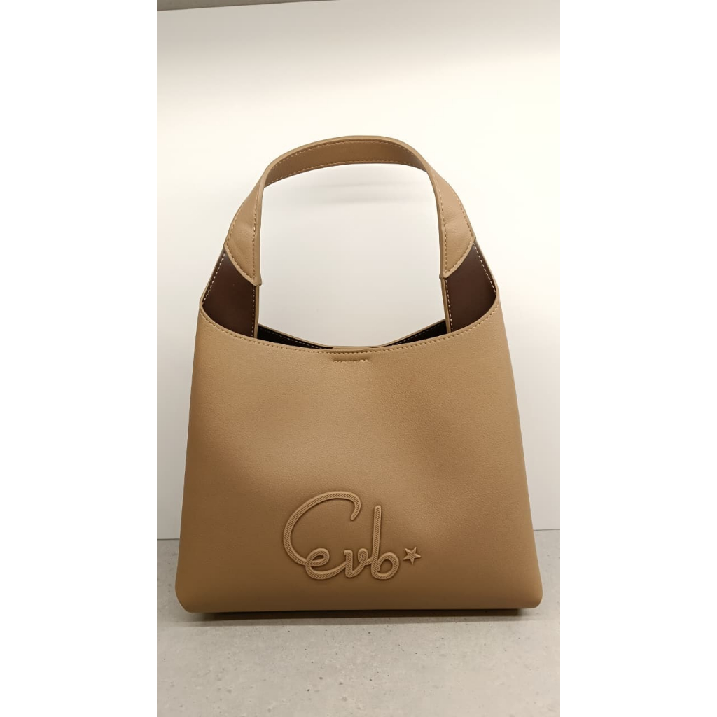 Everbest EVB Meisie Bag Shoulder Bag Wanita Black & Taupe
