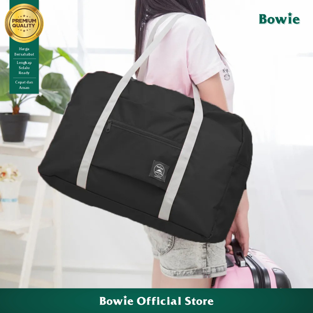 Tas Duffle  Jinjing Travel Wanita Bear Tempat Baju dll Ukuran Besar