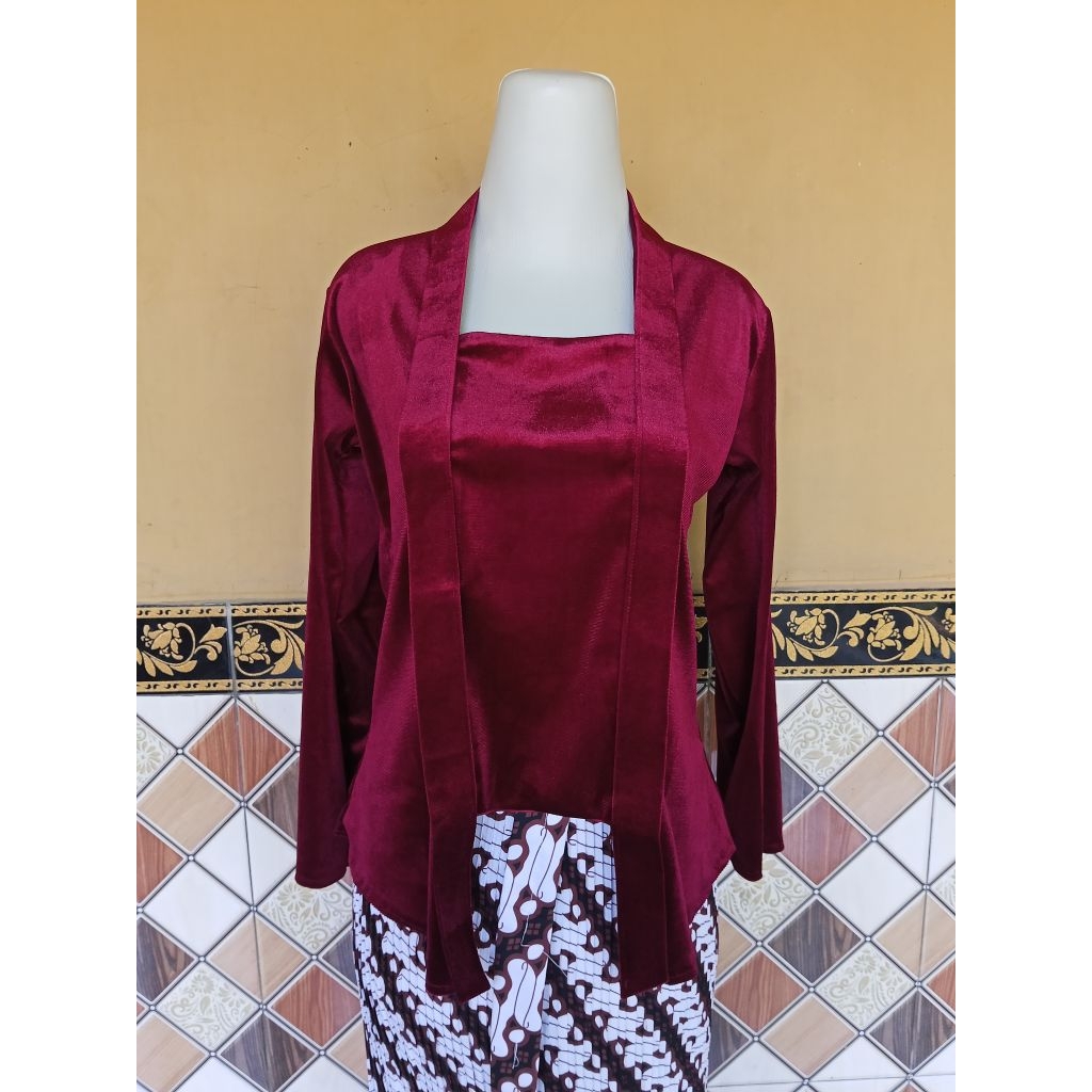 KEBAYA BLUDRU KUTU BARU DEWASA (atasan kebaya)