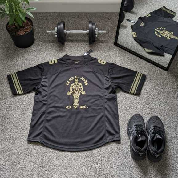 KAOS OVERSIZED RENGLAND GOLD GYM OVERSIZE FITNESS GYM - KMCR NEXTLEVEL