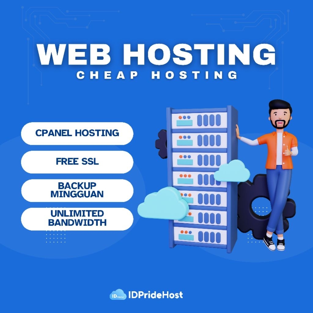 Hosting Bulanan Murah Bisa di Perpanjang - Cheap Hosting