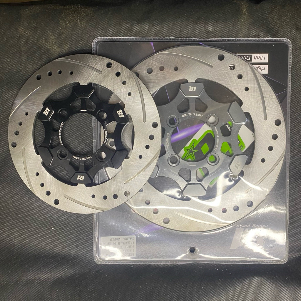 Disc 8.1 FULL FLOTING 220mm dan 260mm Hole 4 Universal Disc Baut 4 Mati Beat Genio Scoopy Click Vari