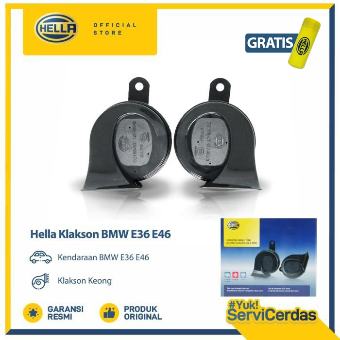 Klakson Keong Hella BMW E36 E46 12V - Klakson mobil