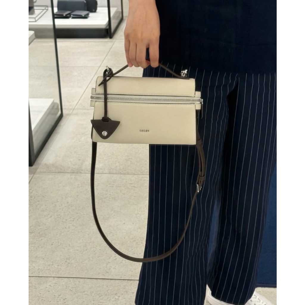 Alyssa Leather Shoulder Bag Mini - Handle Bag Kulit Jeruk - Tas Kasual Wanita