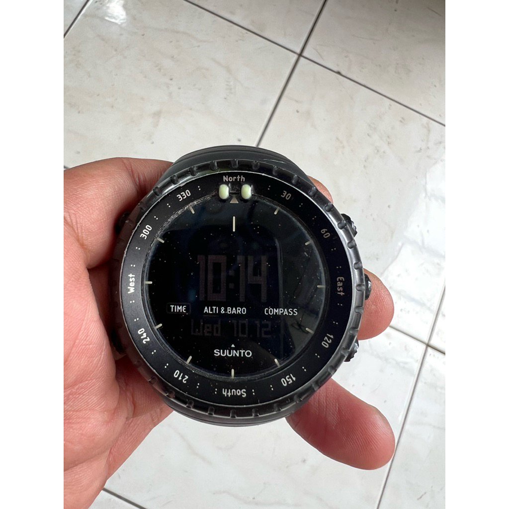 jam tangan outdoor suunto core original all black
