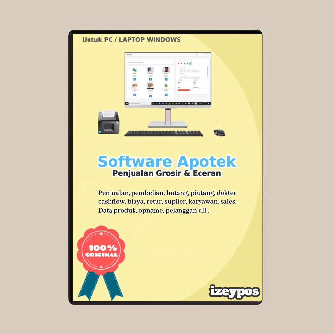 Software Program apotek apotik toko obat izeypos aplikasi apotek program apotek software apotek