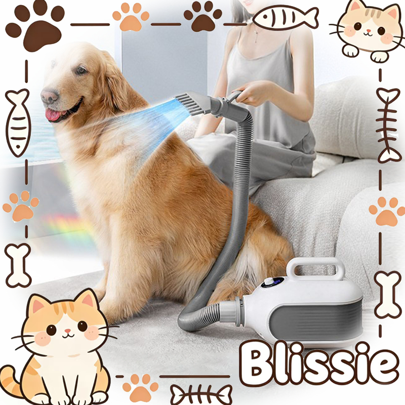 Pet Blower Pet Dryer Kucing Blower Anjing Kucing Blower Pengering Rambut Hewan Peliharaan Pengering.