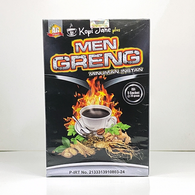 MEN GRENG Original - Kopi Stamina Pria Kuat Tahan Lama - Kopi Jahe Bubuk