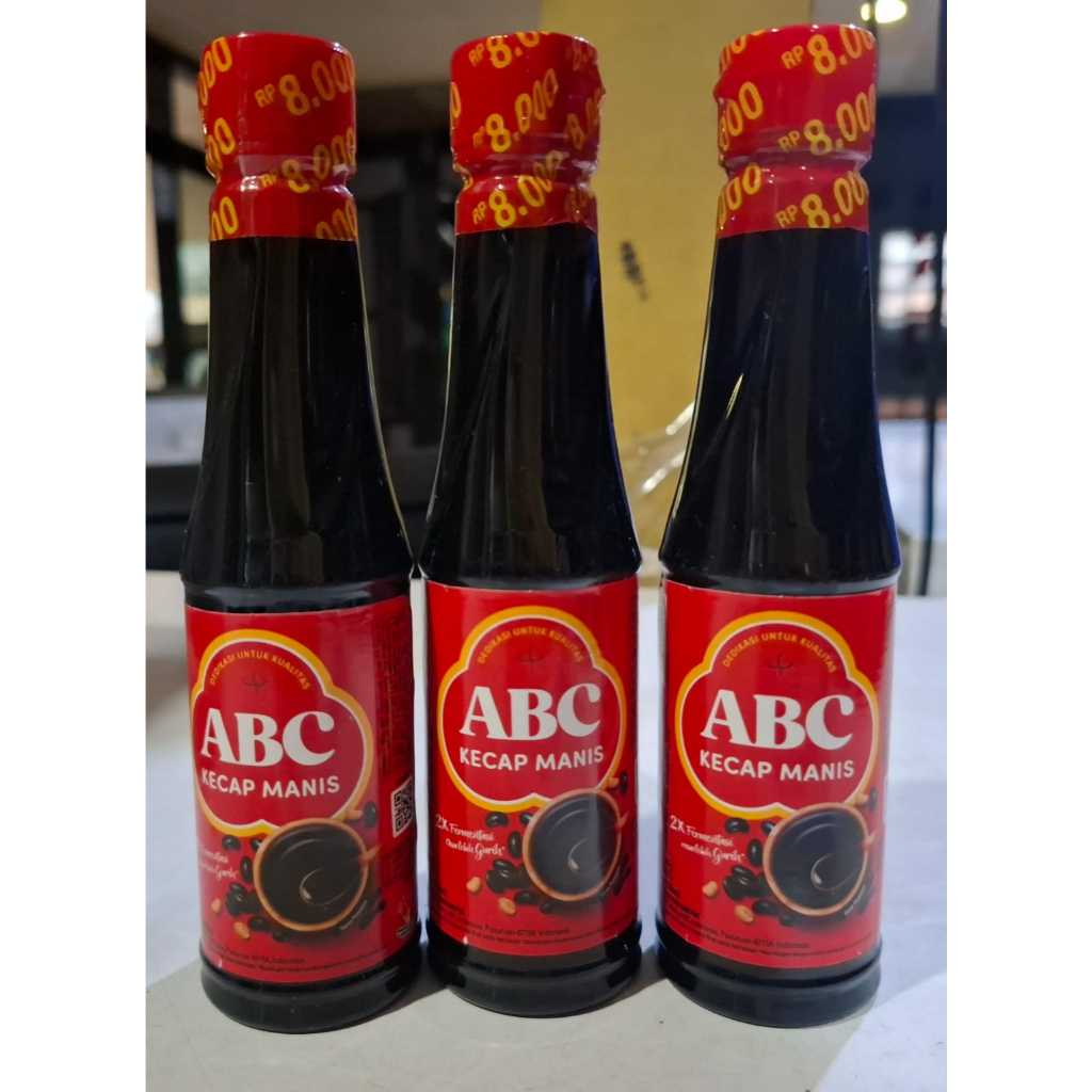 kecap manis abc 130ml botol / kecap manis botol ABC 130 ml / kecap manis abc