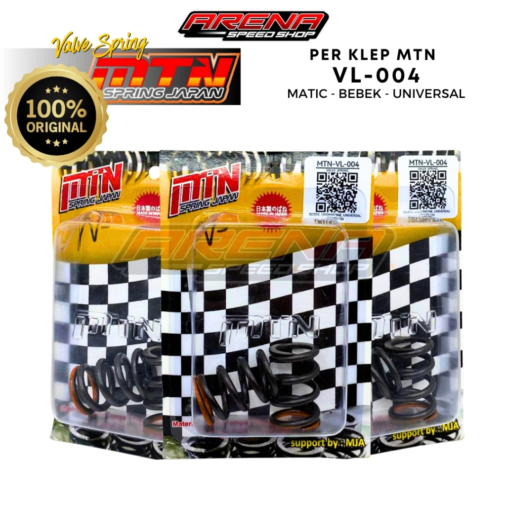MTN Spring Japan Valve Spring VL-004 32mm - Per Klep Japan 32MM Bebek Matic Universal Original Japan