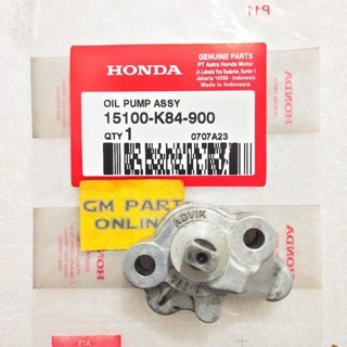 Pompa Oil Assy Crf 150 Verza New Megapro Monoshock FI 15100-K84-900 Original