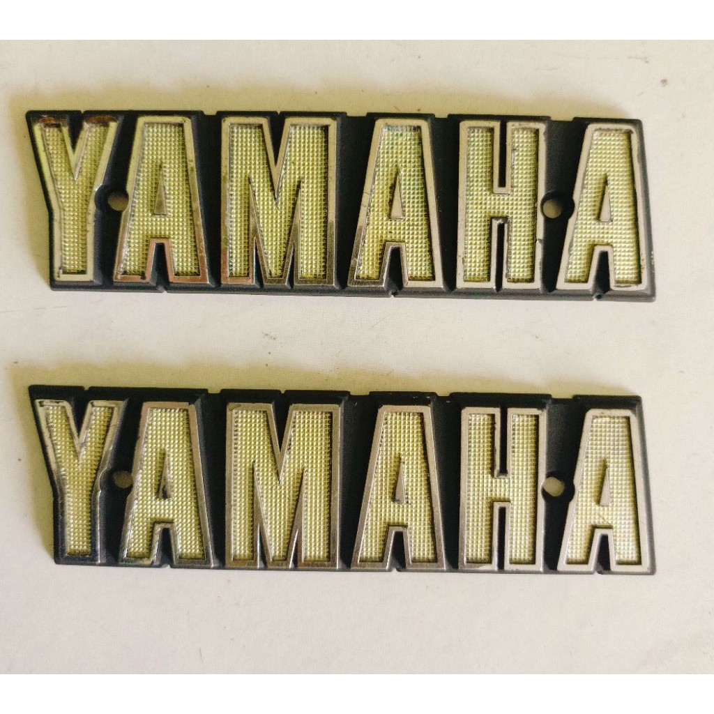 Emblem/ logo tangki Yamaha Rx100, RxK, RxK 135 original copotan motor