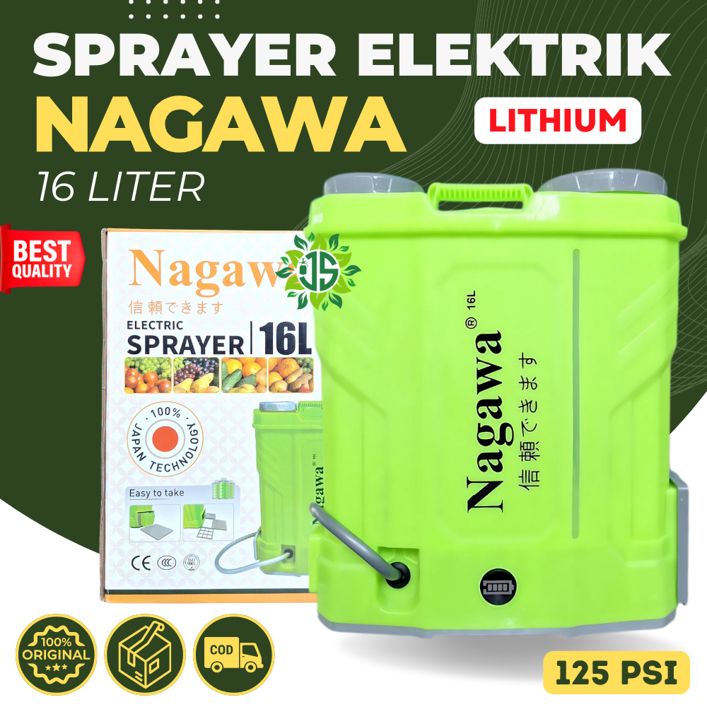 Sprayer NAGAWA Elektrik 16 Liter Battery Lithium