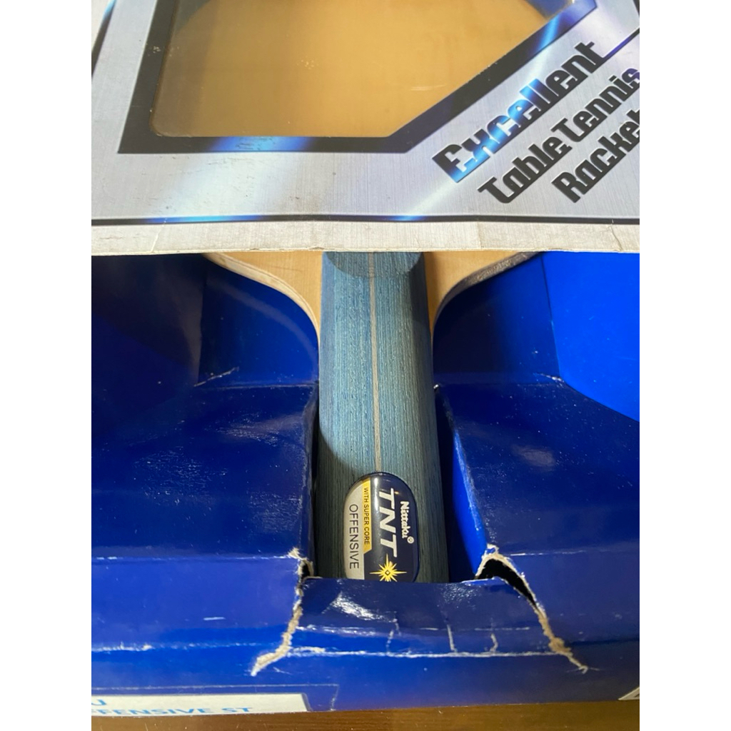 Bet tenis meja merk nittaku offensive tnt ST(langka),not butterfly