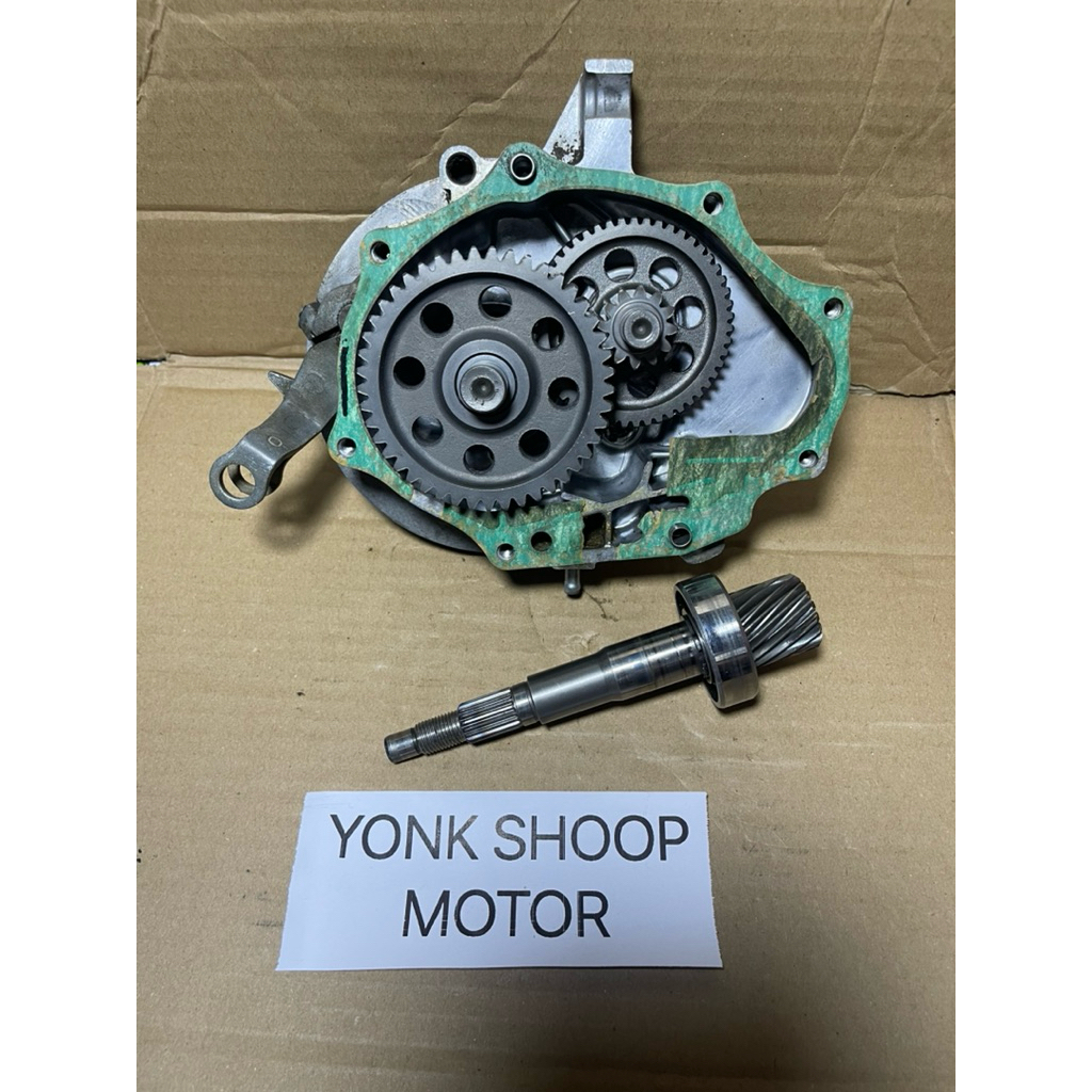 Gearbox set gigi rasio gardan cvt fullset creanksaft rumah gearbox Honda VARIO 110 KARBU, VARIO TECH