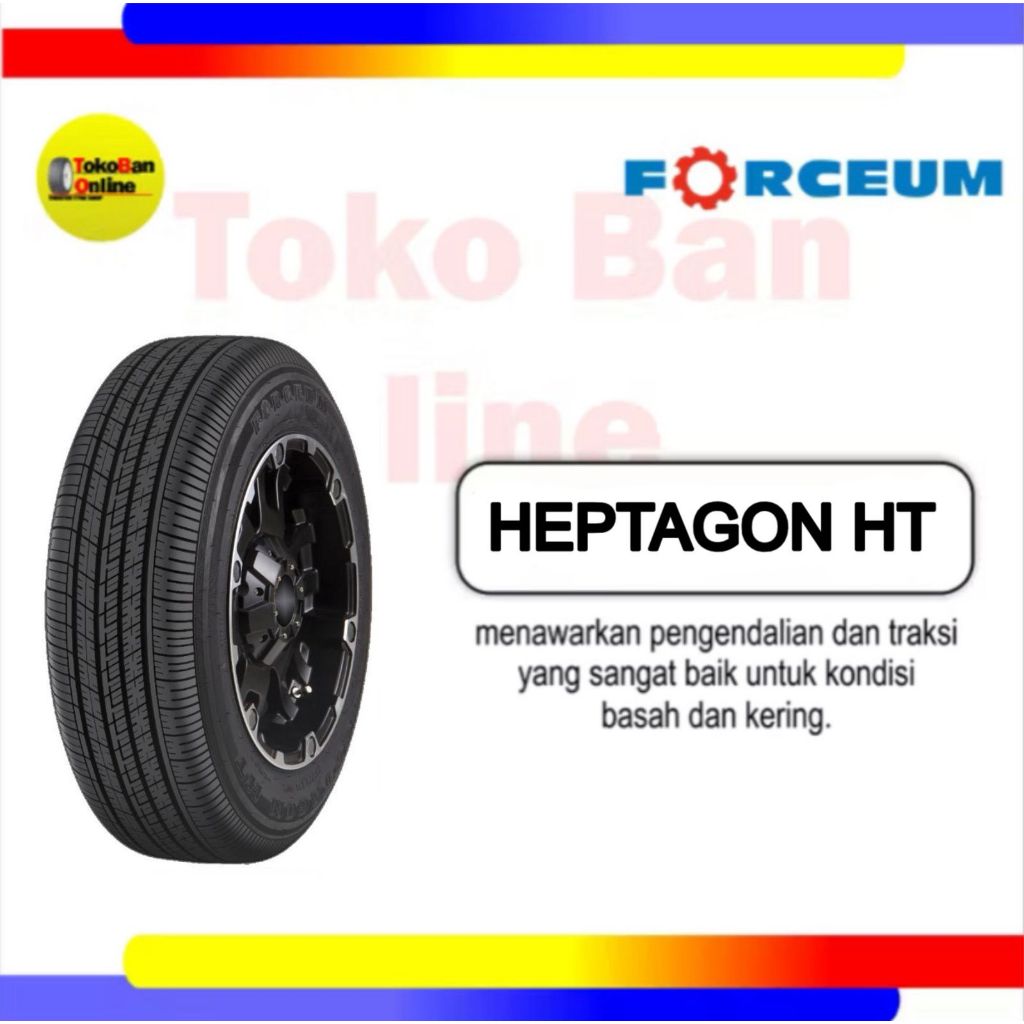 Ban Forceum 205/70R15 205/70/15 20570 R15 205/70R15 205/70/15 R15 R 15 Heptagon H/T HT