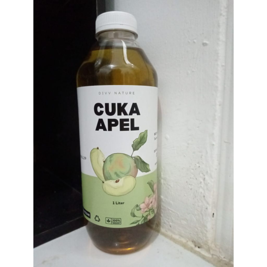 Cuka apel 1 liter - New