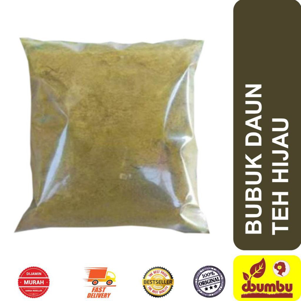 bubuk daun teh hijau 1kg original