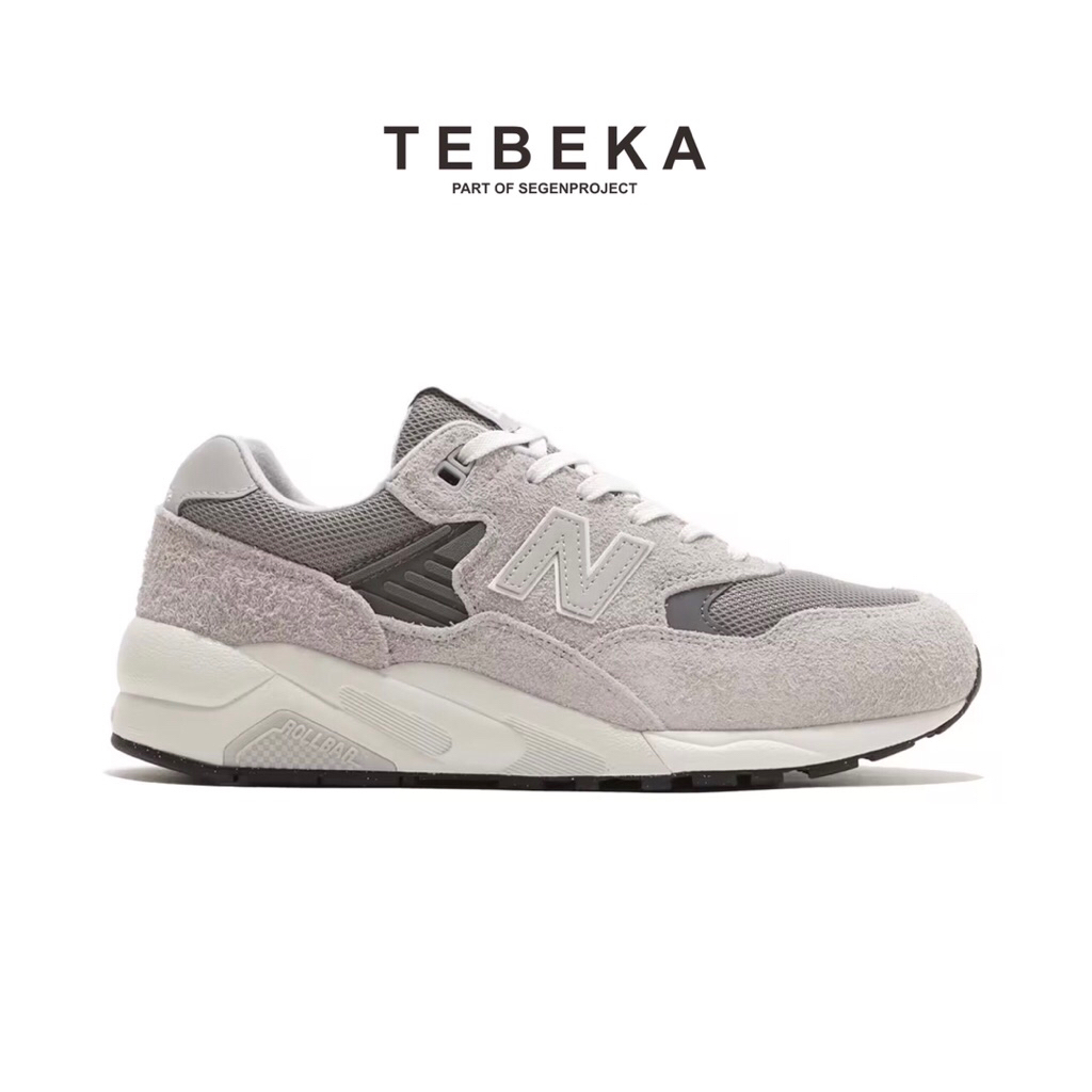 Sneakers NB Classic 580 Suede MT580MG2 Cloud Grey White Black Original