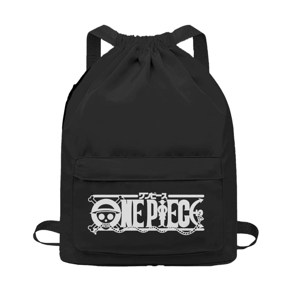 Tas Ransel Sekolah Pria Simple / Ransel Serut Pria Olahraga Futsal