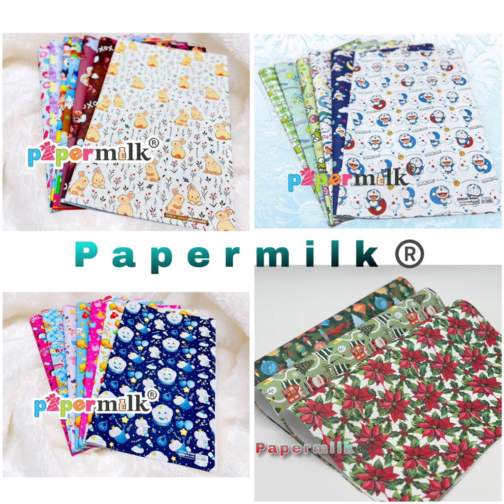 GROSIR KERTAS KADO SANSAN WAWA Harga tertera adalah harga 100 lembar