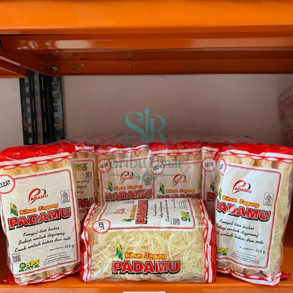 BIHUN JAGUNG CAP PADAMU 320GR MERAH 1 BALL MIE BPMS