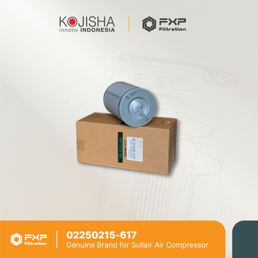 Sullair 02250215-617 Oil Separator - Filter Oli & Udara Mesin Kompresor