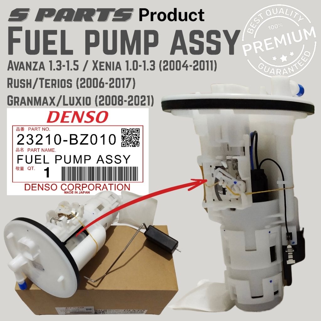 Fuel pump Assy/Pompa Bensin Avanza-Xenia 2004-2011/Rush-Terios 2006-2017/Granmax-Luxio 2008-2021 | 2