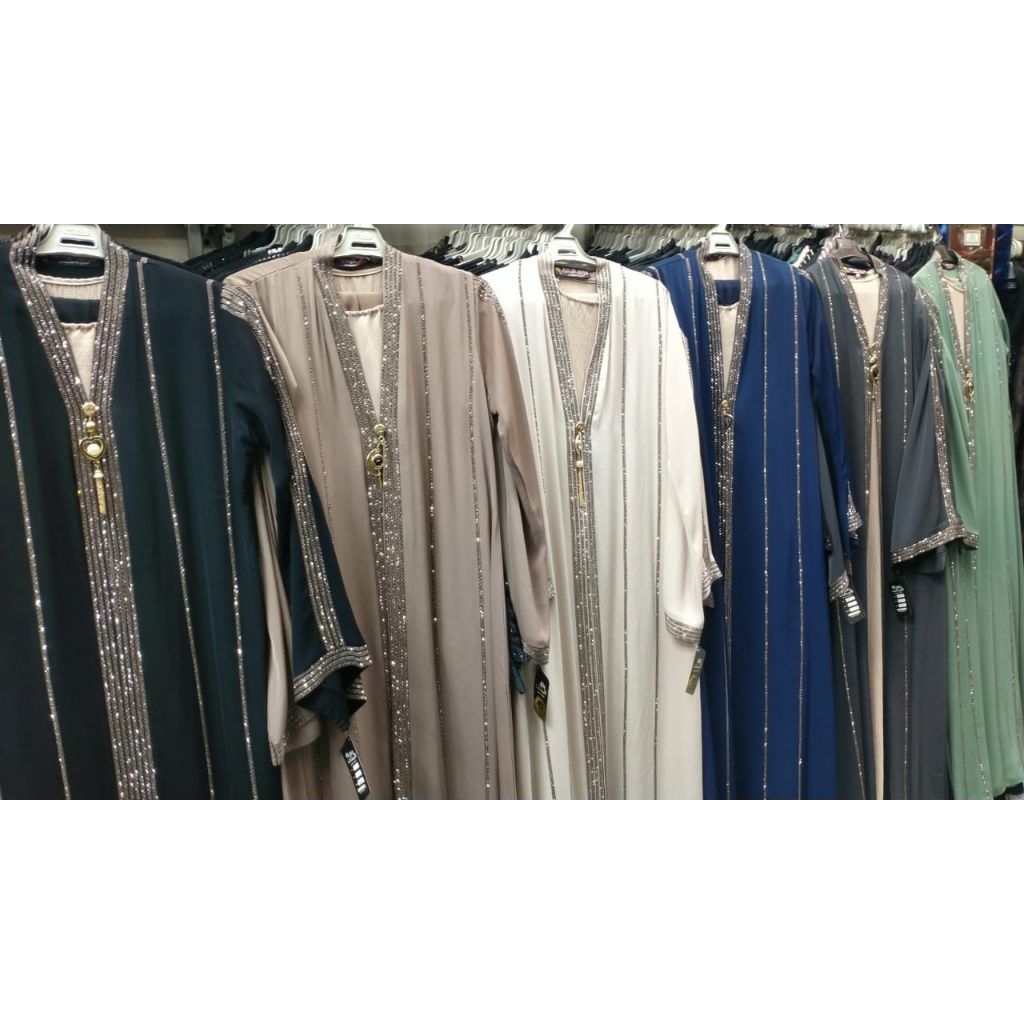 ABAYA ORI MESIR IMPORT ( OUTER + INNER + PLASMINA)/ABAYA ALFATH MESIR/ABAYA MESIR ORI//ABAYA IMPORT