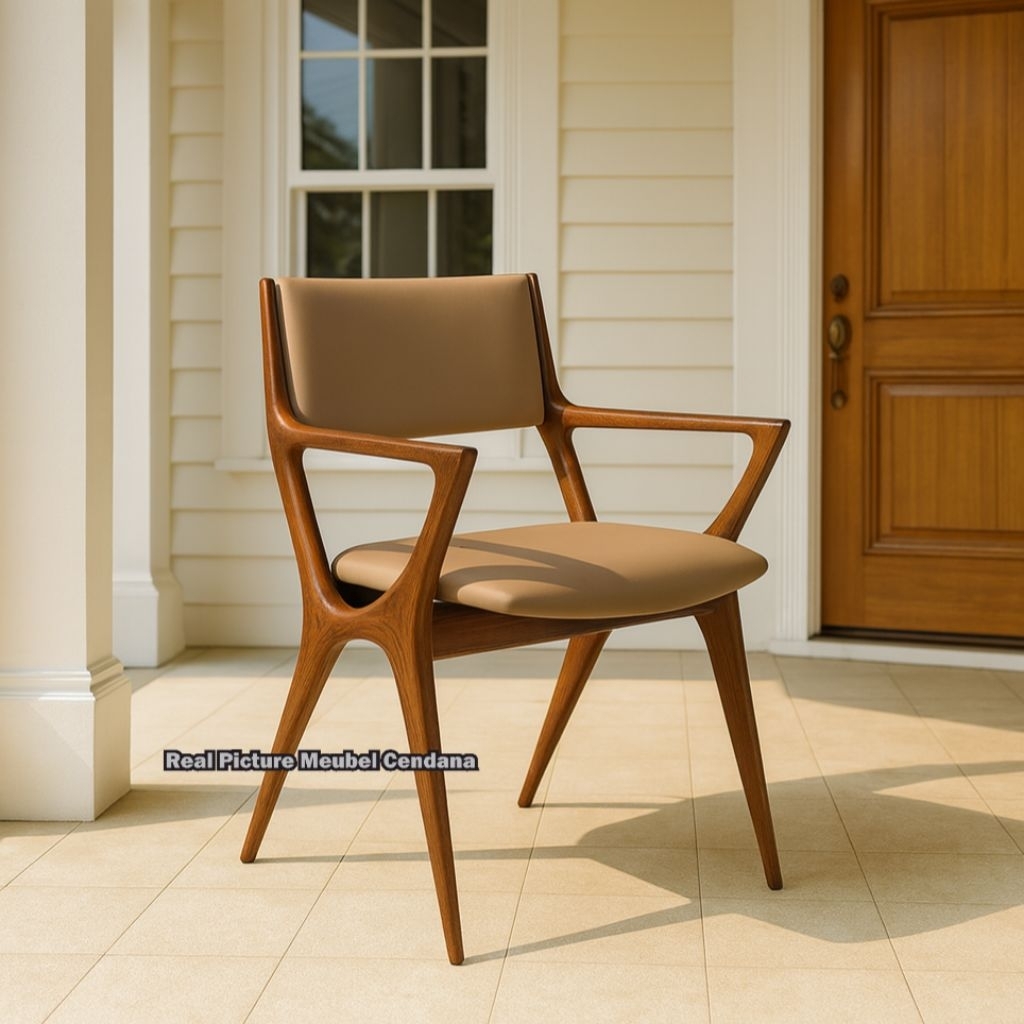 Kursi Cafe Minimalis Jati Kursi Makan Jati Kursi Cafe Japandi Kursi Makan Cafe Minimalis Kayu Jati