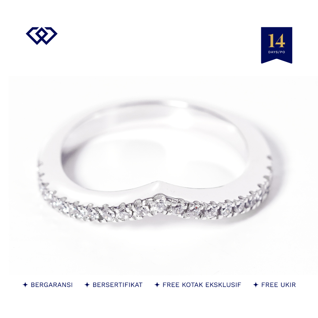 Winata Jewelry Cincin Cewek Perak Silver