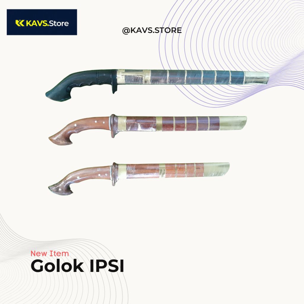 golok silat IPSI,golok silat tumpul,golok silat seni