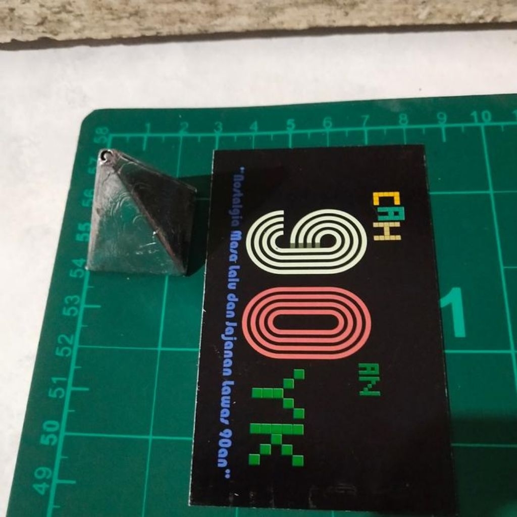 TIMBEL PANCING 100GR 1PCS PIRAMID Timah Segitiga Pemberat Mancing MURAH