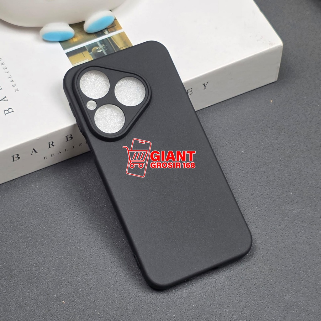 HUAWEI PURA 80 HUAWEI PURA 80 ULTRA HUAWEI PURA 80 PRO CASE MACARON BLACK SILICON BLACK HUAWEI PURA 