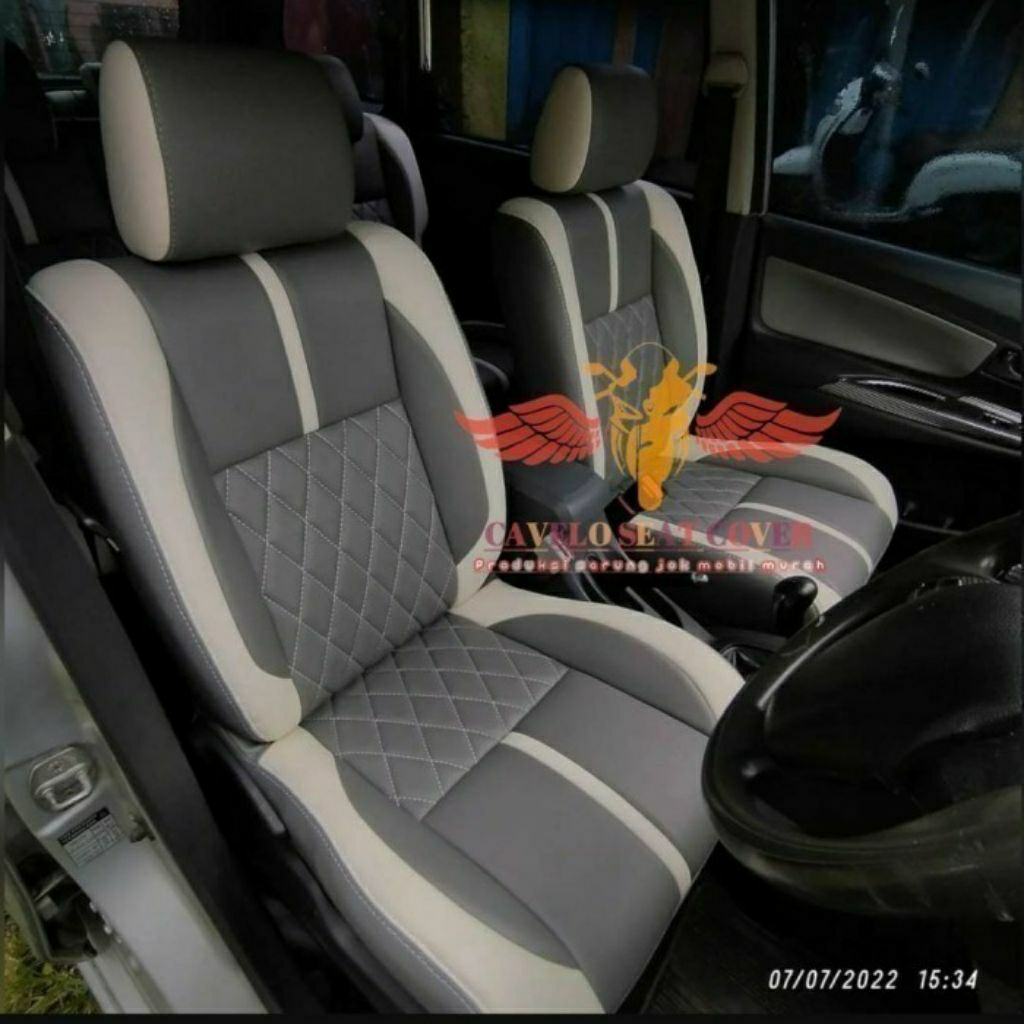sarung jok mobil TERIOS 2005-2010 baham oscar full set 3 baris