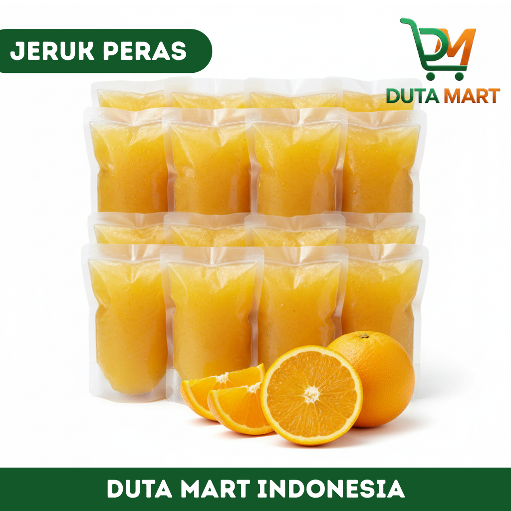 Jeruk Peras Frozen Fruit – Buah Beku Segar Siap Konsumsi  | Duta Mart Bandung