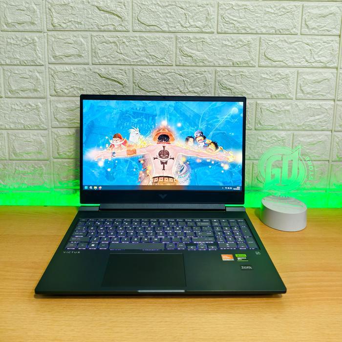 HP Victus 16 – Ryzen 7 7840HS + RTX 4060 8 GB | FHD IPS 144 Hz | 16 GB RAM Gaming Desain Laptop