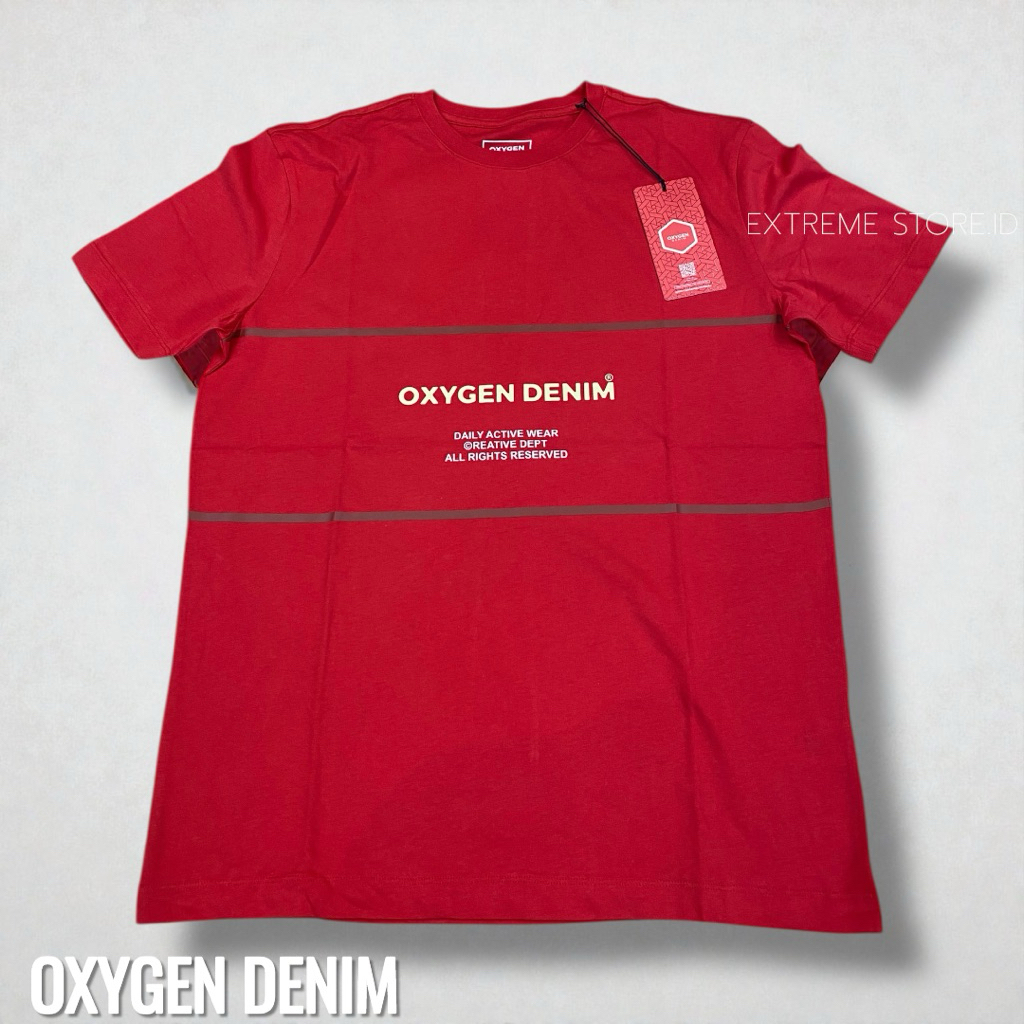 OXYGEN DENIM TSHIRT | KAOS OXYGEN DENIM