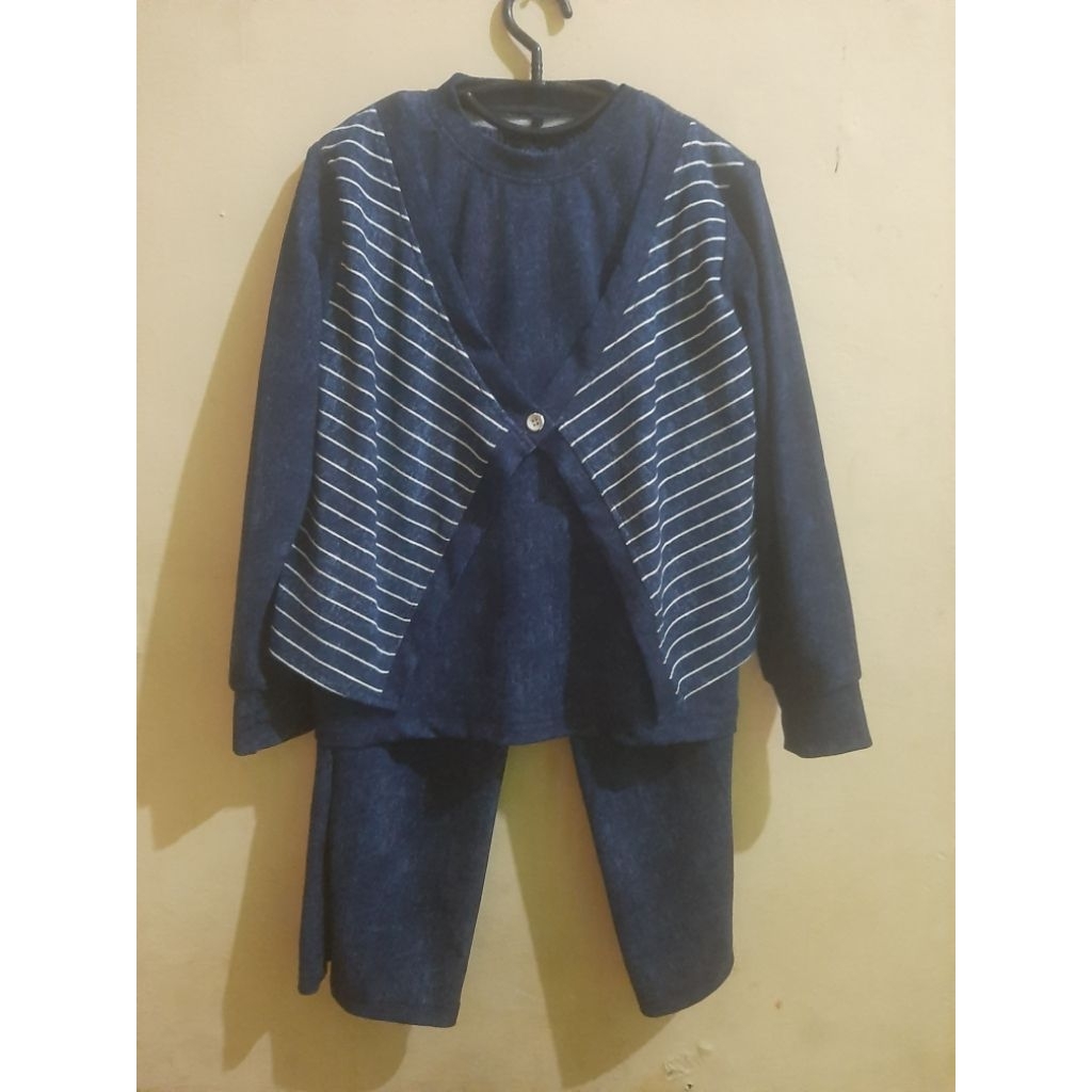 Setelan celana knit cdc models