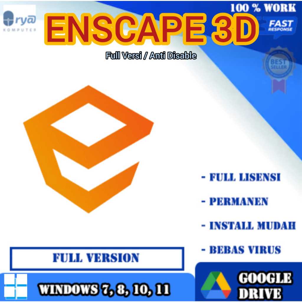 Enscape 3D v4 + Full Assets Library | Windows