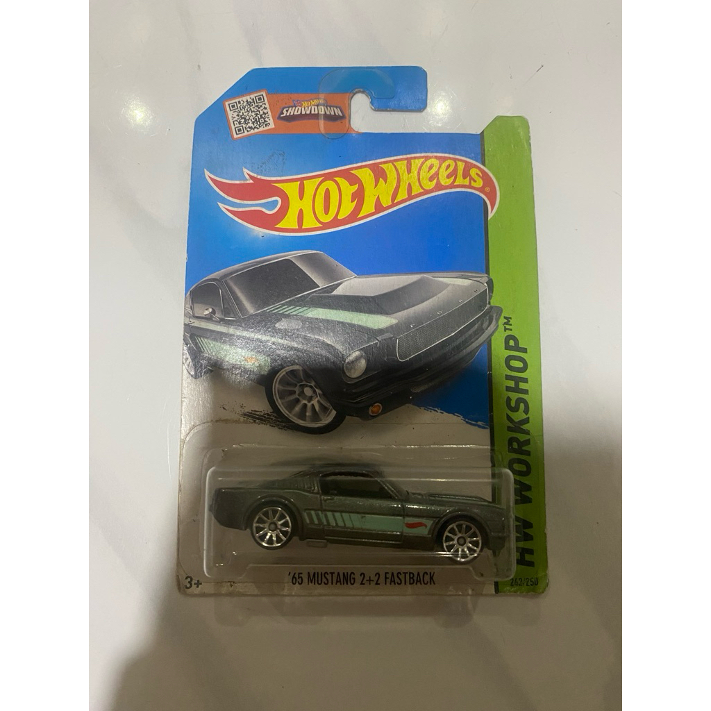 hot wheels 65 mustang 2+2 fastback