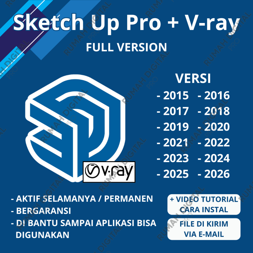 (RDP) SKETCHUP PRO 2024 2023 2022 2021 2020 2019 2018 2017 2016 2015 Full Ver (WIN)